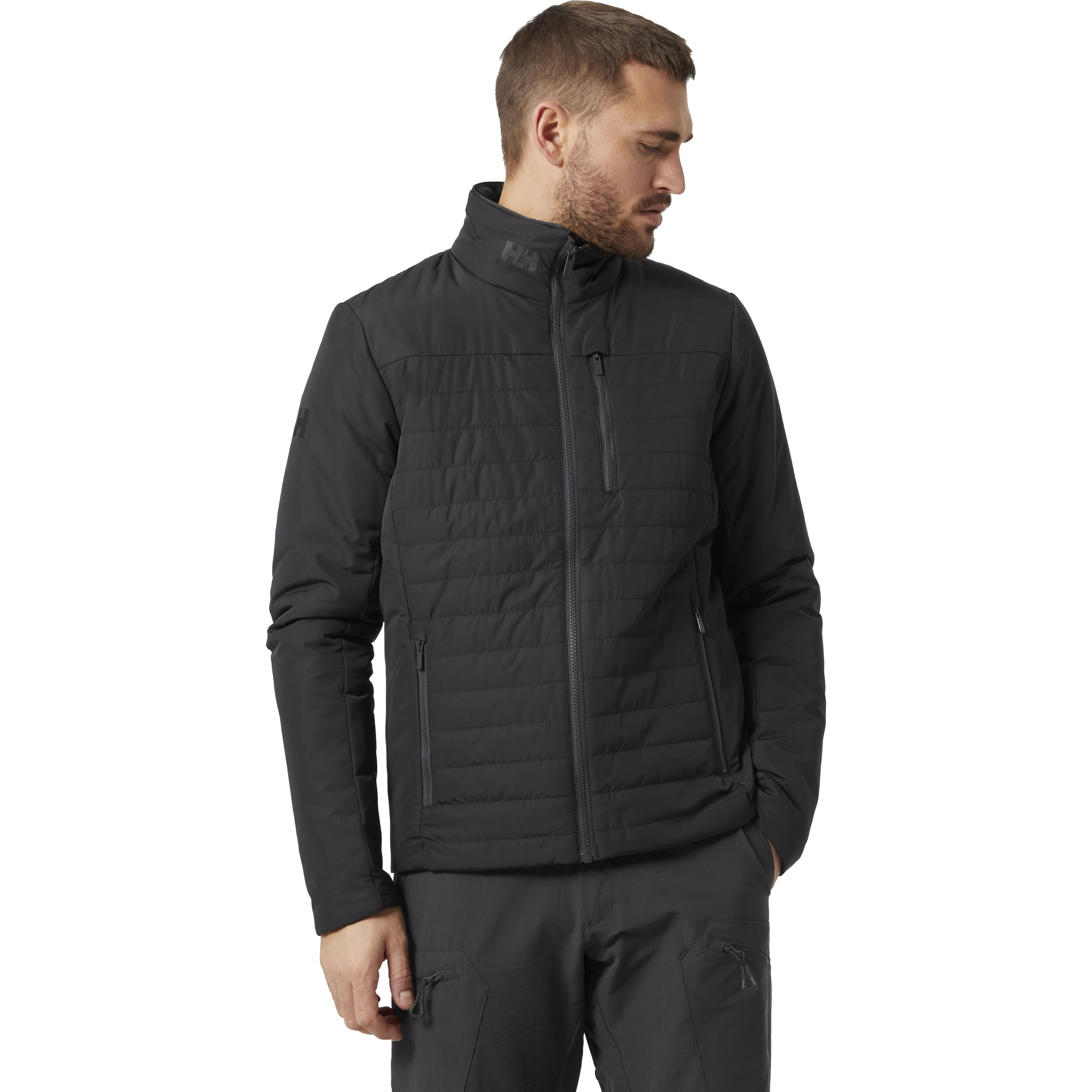 2025 Helly Hansen Mens Crew Insulator 2.0 Jacket 30343 - Ebony